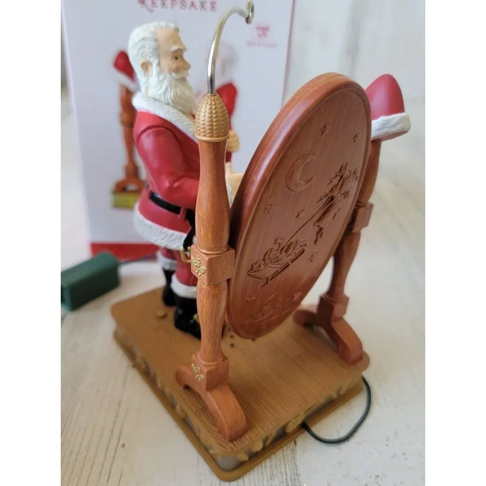 Hallmark snug fit‎ Santa 2013 ornament Xmas Magic